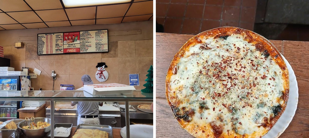 Jerry's Pizza Menu