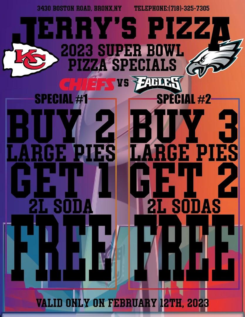 Jerry's Pizza Menu image 6